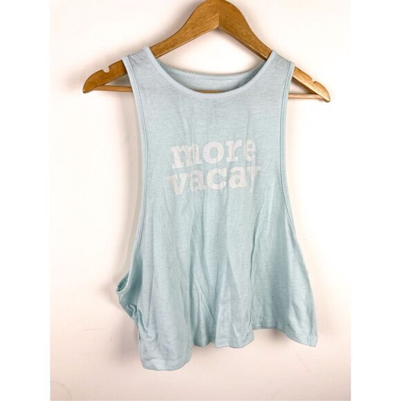 LOL Vintage More Vacay Muscle Tank - Picture 1 of 4